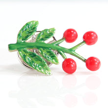 画像をギャラリービューアに読み込む, バッジ 七宝 レッド グリーン 150070 メール便