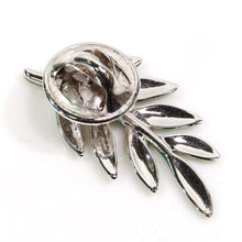 画像をギャラリービューアに読み込む, バッジ 七宝グリーン葉 150074