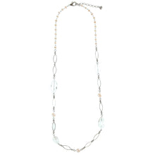 画像をギャラリービューアに読み込む, ネックレス クォーツ 淡水パール チェーン ロング 150184