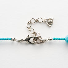 画像をギャラリービューアに読み込む, ネックレス ターコイズ 天然石 ファセット ラウンド ロング 150295