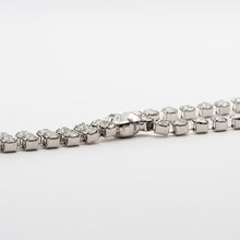 Load image into Gallery viewer, 【芸能人着用】ネックレス ラインストーン クリアカラー センターロング 150575