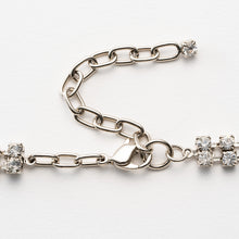 Load image into Gallery viewer, ネックレス&イヤリングセット ラインストーン クリアカラー 150576 144058