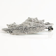 画像をギャラリービューアに読み込む, ブローチ キャット シルバー 150626