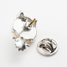 画像をギャラリービューアに読み込む, バッジ パール ホワイト ふくろう 150743 メール便