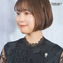 画像をギャラリービューアに読み込む, バッジ パール ホワイト ふくろう 150743 メール便