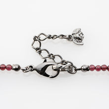 画像をギャラリービューアに読み込む, ネックレス ガーネット ボヘミアングラス ロング レッド 150754
