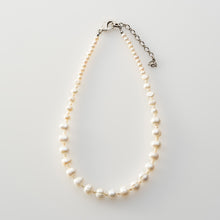 画像をギャラリービューアに読み込む, 【大島由香里 アナ着用】ネックレス 淡水パール ショート ホワイト 150802