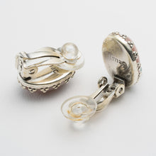 Load image into Gallery viewer, イヤリング ムーンストーン 天然石 ピンク オーバル 150810 メール便