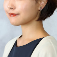 Load image into Gallery viewer, イヤリング ムーンストーン 天然石 ピンク オーバル 150810 メール便