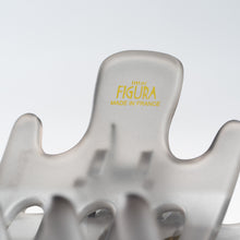 Load image into Gallery viewer, ヘアクリップ スターリリー ラインストーン グレー イエロー フラワー 150898