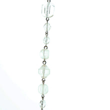 画像をギャラリービューアに読み込む, ネックレス ボヘミアングラス クリアカラー ロング 151056