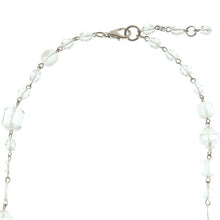 画像をギャラリービューアに読み込む, ネックレス ボヘミアングラス クリアカラー ロング 151056
