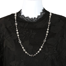 画像をギャラリービューアに読み込む, ネックレス ボヘミアングラス クリアカラー ロング 151056