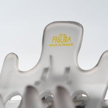 画像をギャラリービューアに読み込む, ヘアクリップ スターリリー ボヘミアングラス グレー グリーン 葉 151062