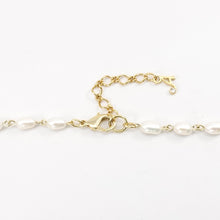 画像をギャラリービューアに読み込む, 【AKB48柏木由紀さん着用】ネックレス ラインストーン パール クリアカラー ホワイト 153011