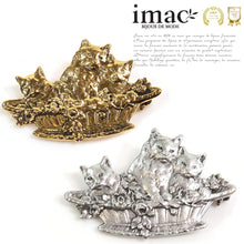 Load image into Gallery viewer, ブローチ キャット ゴールド 150625