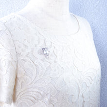 画像をギャラリービューアに読み込む, バッジ パール ホワイト ふくろう 150743 メール便