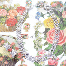 画像をギャラリービューアに読み込む, パールとラインストーンの組み合わせが上品なイヤリング