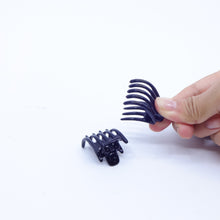 画像をギャラリービューアに読み込む, ヘアクリップ スターリリー ミニ 2個セット ラインストーン ブラック ブラウン