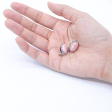 Load image into Gallery viewer, イヤリング ロードクロサイト 天然石 ピンク オーバル 148340