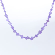 画像をギャラリービューアに読み込む, ネックレス アメシスト パープル キューブ ショート 150537