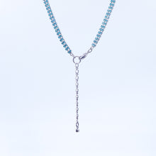 画像をギャラリービューアに読み込む, 【miletさん着用】ネックレス ラインストーン ブルー 120804