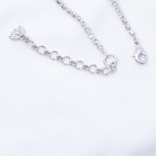 画像をギャラリービューアに読み込む, ネックレス&イヤリングセット ラインストーン パール クリアカラー ホワイト 149851 142811