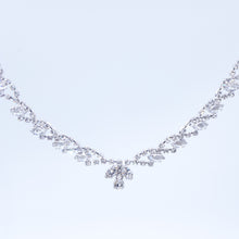 Load image into Gallery viewer, 【小田茜さん着用】ネックレス ラインストーン クリアカラー 141625