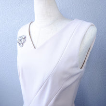 画像をギャラリービューアに読み込む, ブローチ ラインストーン ホワイト 129979