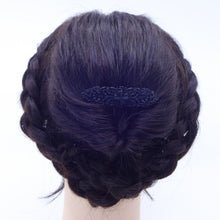 画像をギャラリービューアに読み込む, バレッタ レースメタル ブラック クローバー 143566 メール便