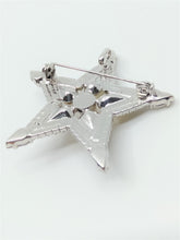 画像をギャラリービューアに読み込む, ブローチ ラインストーン ゴールド 星 2WAY 148088