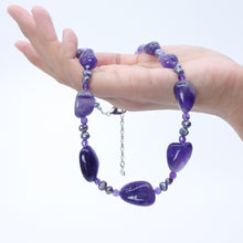 画像をギャラリービューアに読み込む, イマックのアメシストネックレス