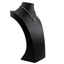 画像をギャラリービューアに読み込む, ネックレス ラインストーン ブルー ピンク イエロー グリーン フラワー 39.5cm 088212
