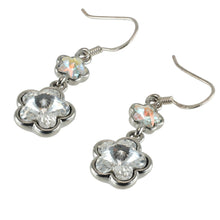 画像をギャラリービューアに読み込む, ピアス ラインストーン クリアカラー フラワー 127064
