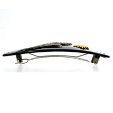 画像をギャラリービューアに読み込む, バレッタ ボタニカル バタフライ ブラック 留金9cm 130214
