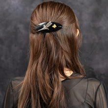 画像をギャラリービューアに読み込む, バレッタ ボタニカル バタフライ ブラック 留金9cm 130214
