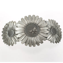 画像をギャラリービューアに読み込む, バレッタ フラワー シルバー 留金9cm 140953
