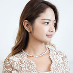 上品な光沢が美しい淡水パールのネックレス