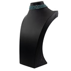 ネックレス チョーカー ラインストーン ブルー 33cm 153039