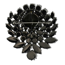 Load image into Gallery viewer, ブローチ ラインストーン ブラック br088346
