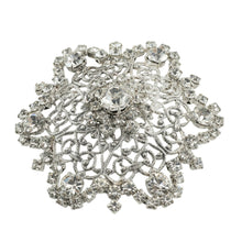 画像をギャラリービューアに読み込む, ブローチ ラインストーン クリアカラー br146163
