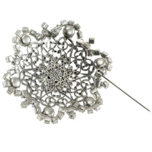 画像をギャラリービューアに読み込む, ブローチ ラインストーン クリアカラー br146163
