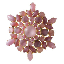 Load image into Gallery viewer, ブローチ ラインストーン ピンク br153082

