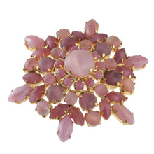 Load image into Gallery viewer, ブローチ ラインストーン ピンク br153082
