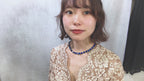 大粒のラインストーンが輝くネックレス