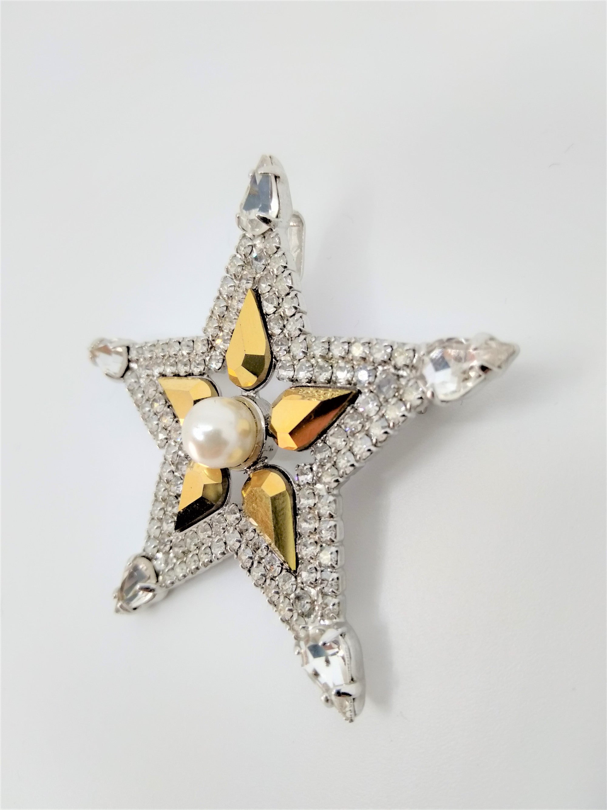 スワロフスキー【星型ブローチ】 楽天市場】ブローチ スター Sサイズ 星 クリスタル ブラック